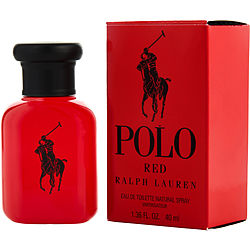 Polo Red By Ralph Lauren Edt Spray 1.35 Oz