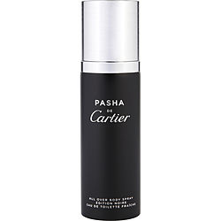 Pasha De Cartier Edition Noire By Cartier All Over Body Edt Fraiche Spray 3.4 Oz